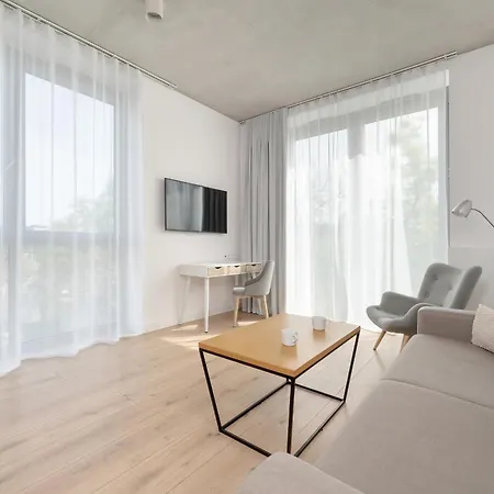 Beautiful White - Beige With Balcony In By Renters *